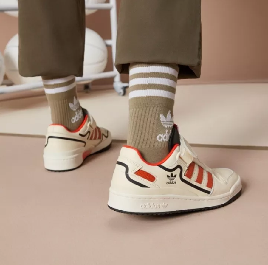 Giày Adidas Forum Low 'Orange' HR0460 - Ảnh 5