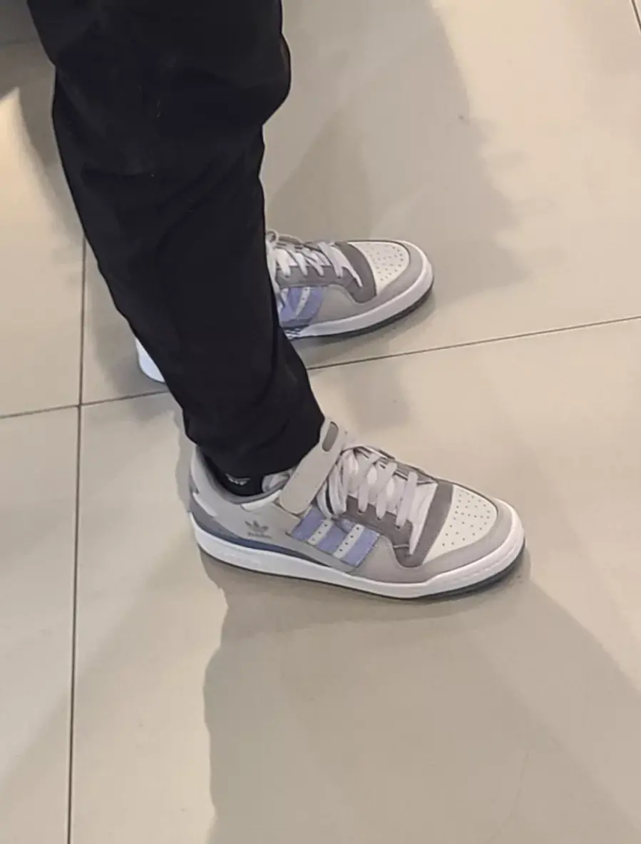 Giày Adidas Forum 84 Low 'Grey' HQ6333 - Ảnh 5