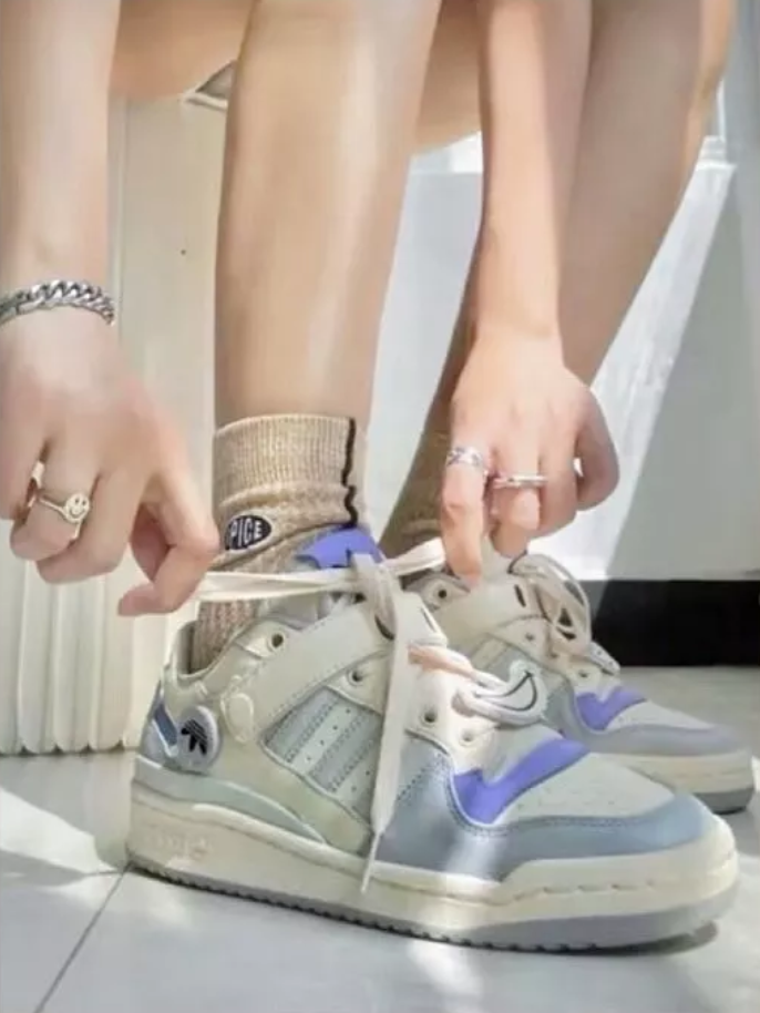 Giày Adidas Forum Low 'Orbit Grey' GW4426 - Ảnh 3