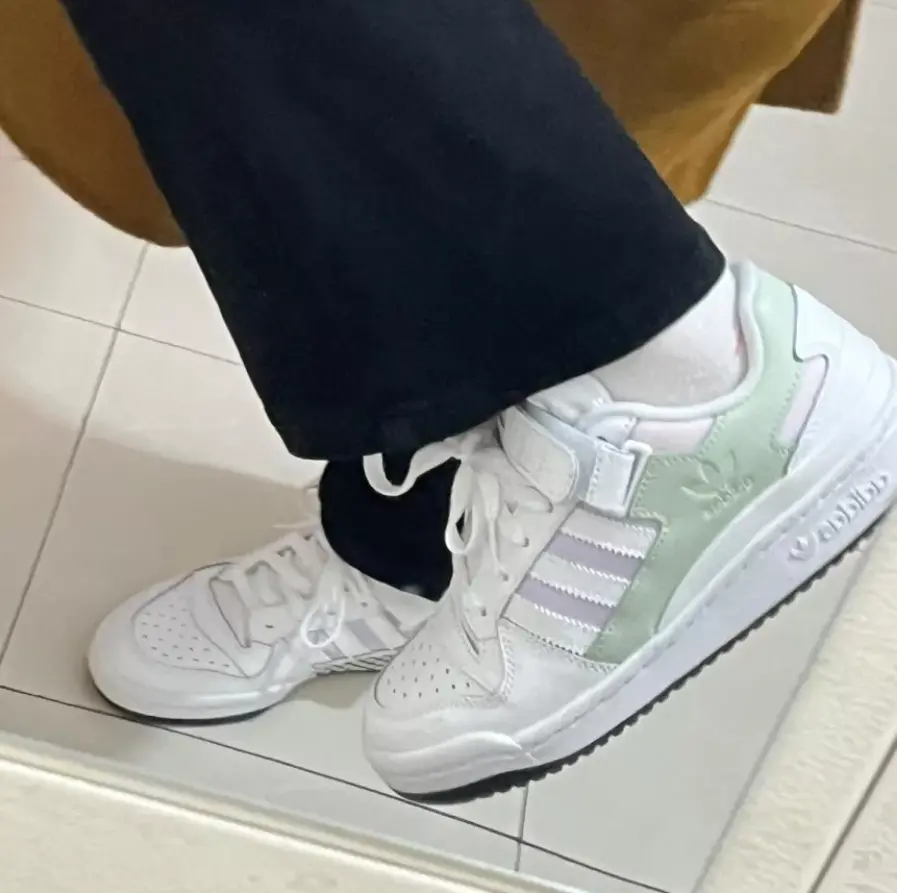 Giày Adidas Tenis Forum Low 'White' GY9492 - Ảnh 4