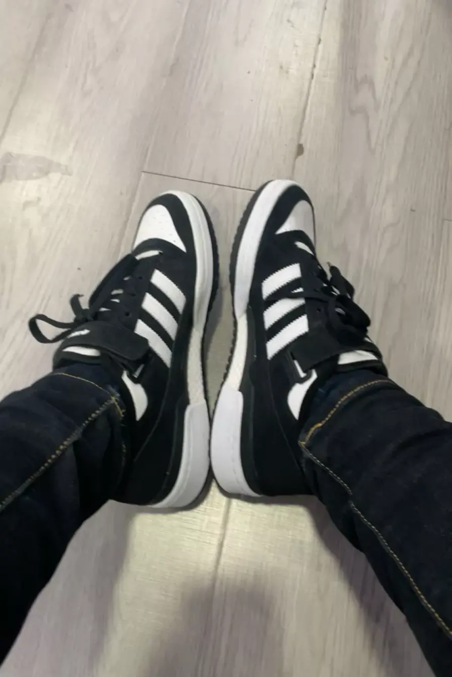 Giày Adidas Forum Low 'Black White' GW0695 - Ảnh 4