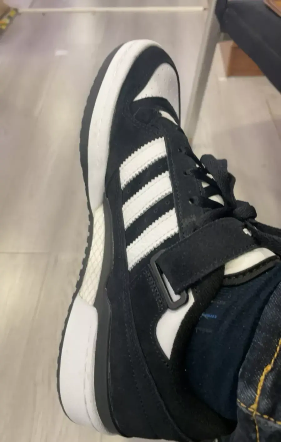 Giày Adidas Forum Low 'Black White' GW0695 - Ảnh 3