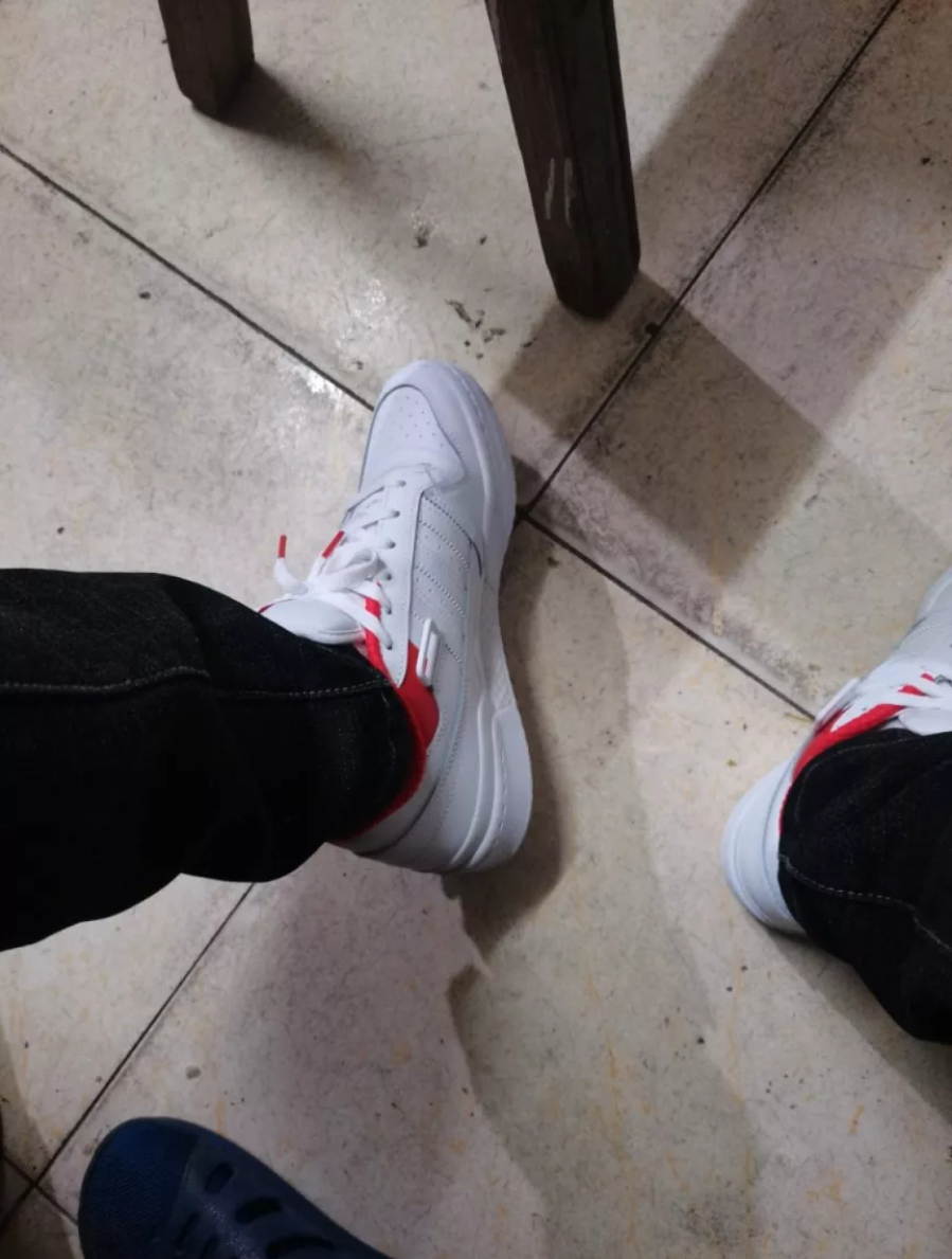 Giày Adidas Forum Low 'Cloud White Red' H01674 - Ảnh 3