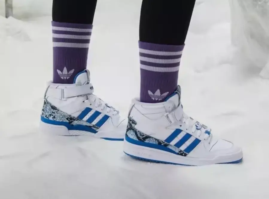 Giày Adidas Women's Original Forum Mid Casual Shoes GX8945 - Ảnh 3