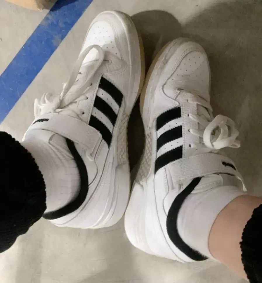 Giày Adidas Forum Low 'White Black' H01924 - Ảnh 4
