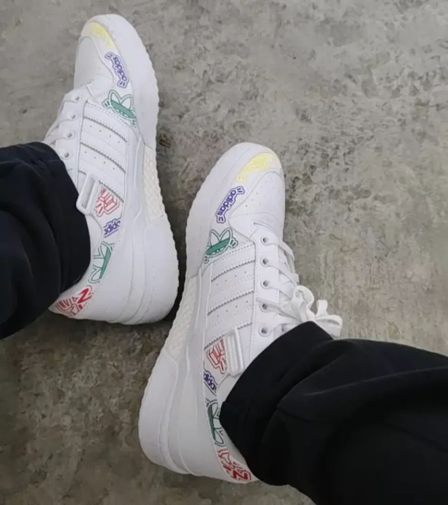 Giày Adidas Forum Low 'White' GW4922 - Ảnh 3