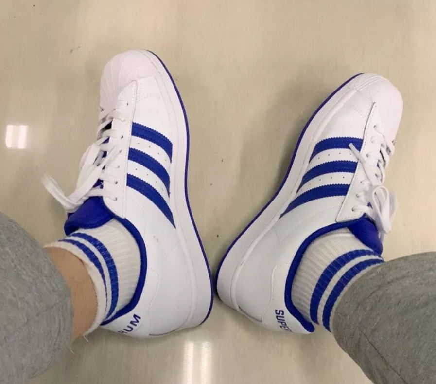 Giày Adidas Superstar vs. Forum 'Bold Blue' FV8272 - Ảnh 4