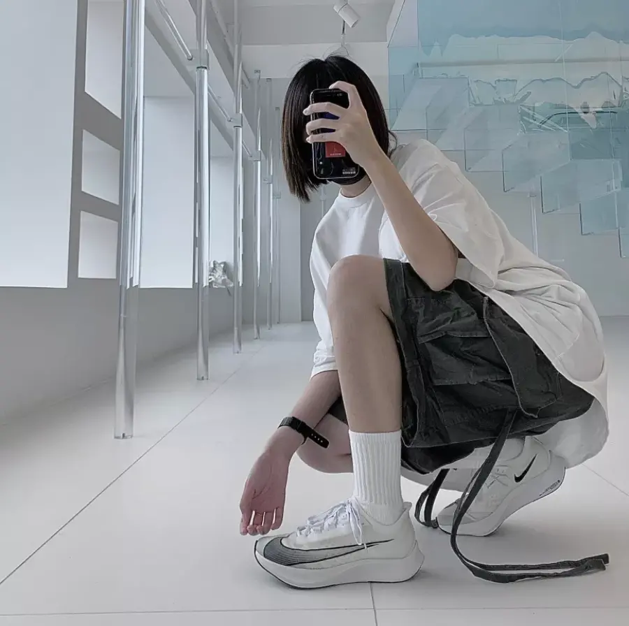 Alternative view of Giày Nike Zoom Fly 3 'White Black' AT8240-100