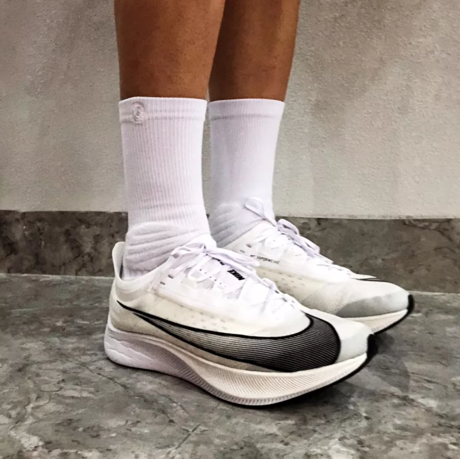 Giày Nike Zoom Fly 3 'White Black' AT8240-100 - Ảnh 3
