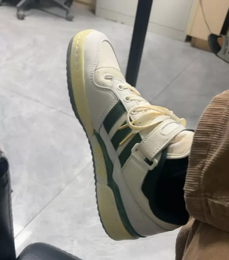 Giày Adidas Forum 84 Low AEC 'Cream And Green' HR0558 - Ảnh 6