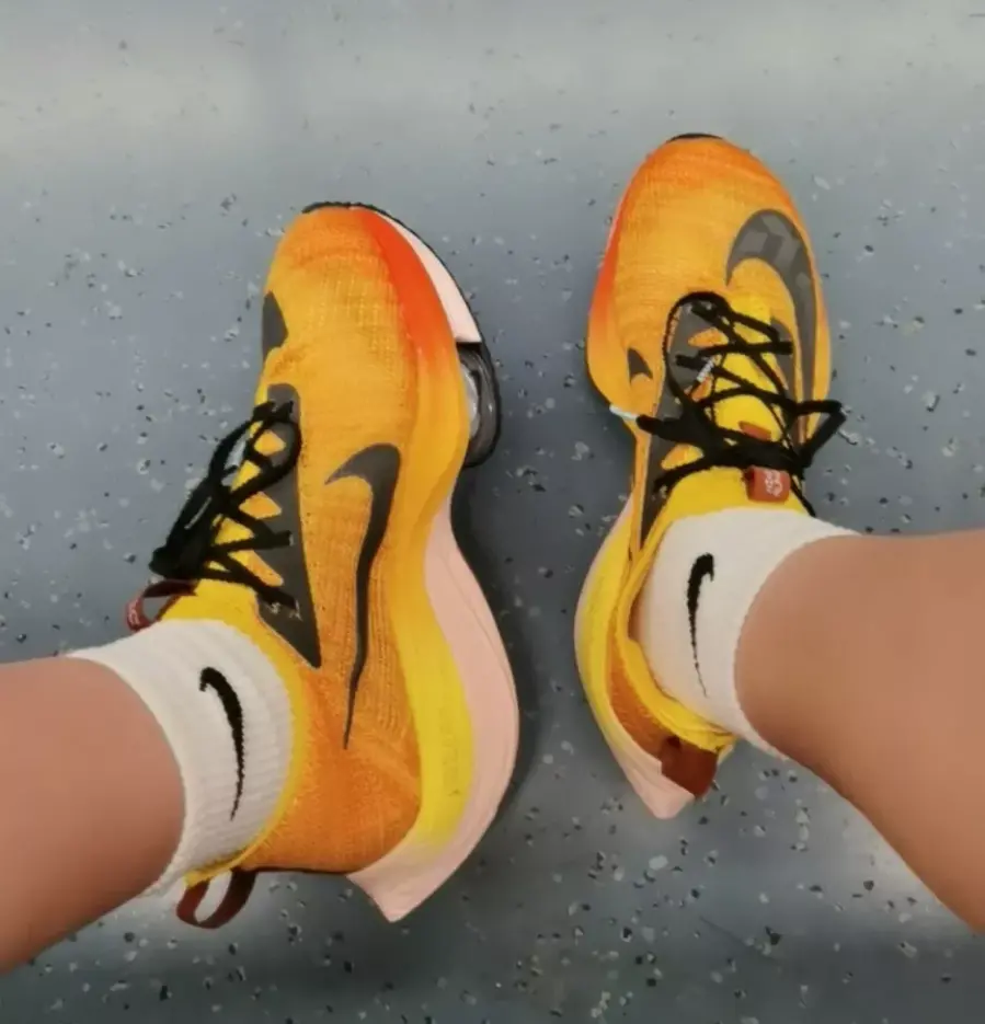 Giày Nike Air Zoom Alphafly Next% FK Amarillo 'Black Orange' DO2407-728 - Ảnh 4