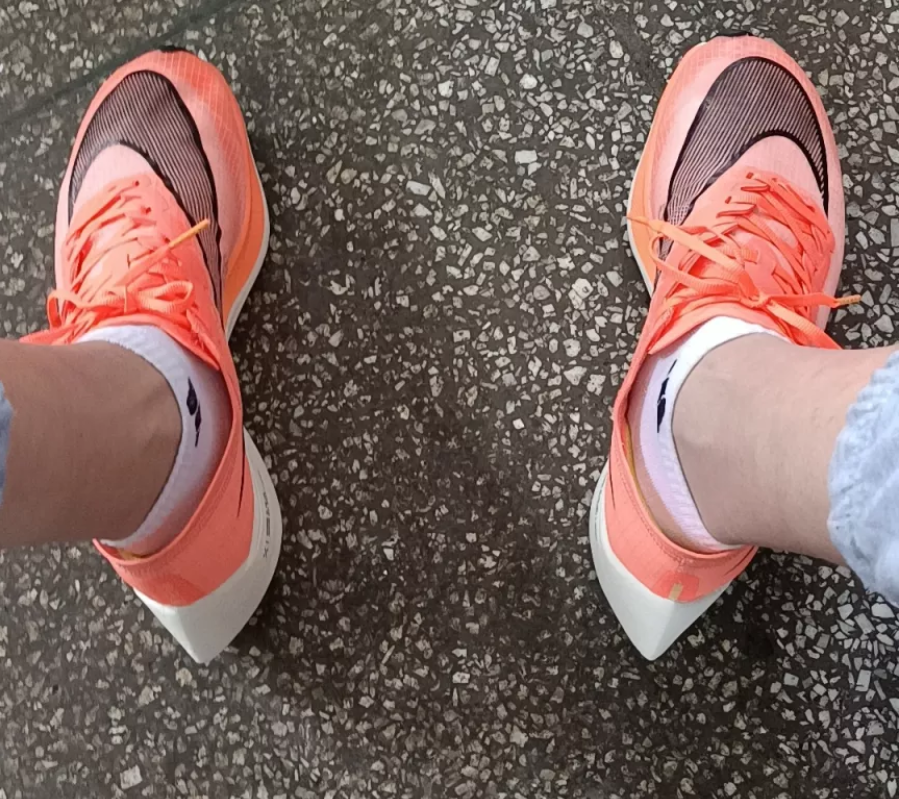 Giày Nike ZoomX Vaporfly Next Bright Mango AO4568-800 - Ảnh 4