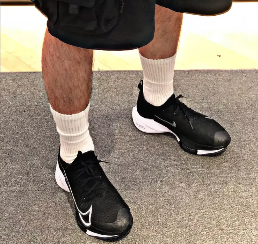 Giày Nike Air Zoom Tempo NEXT% Flyknit 'Black White' CI9923-005 - Ảnh 3