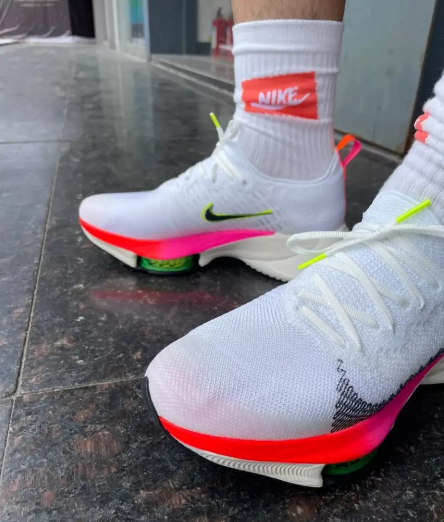 Giày Nike Air Zoom Tempo NEXT% Flyknit 'Rawdacious' DJ5430-100 - Ảnh 4