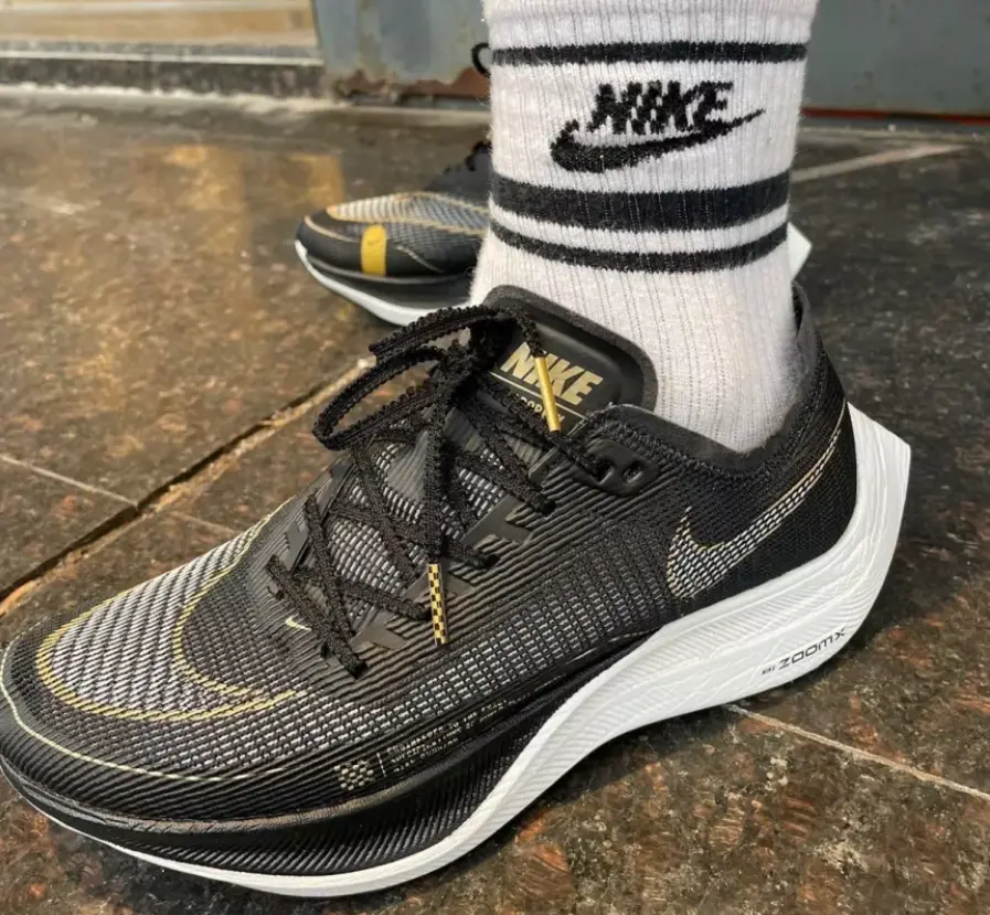 Giày Nike ZoomX VaporFly NEXT% 'Black Gold' CU4111-001 - Ảnh 5