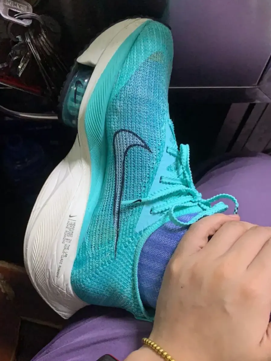 Giày Nike Wmns Air Zoom Alphafly NEXT% 'Hyper Turquoise' CZ1514-300 - Ảnh 4