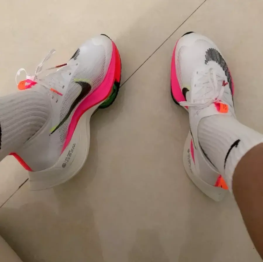 Giày Nike Air Zoom Alphafly NEXT% Flyknit 'Rawdacious' DJ5455-100 - Ảnh 4