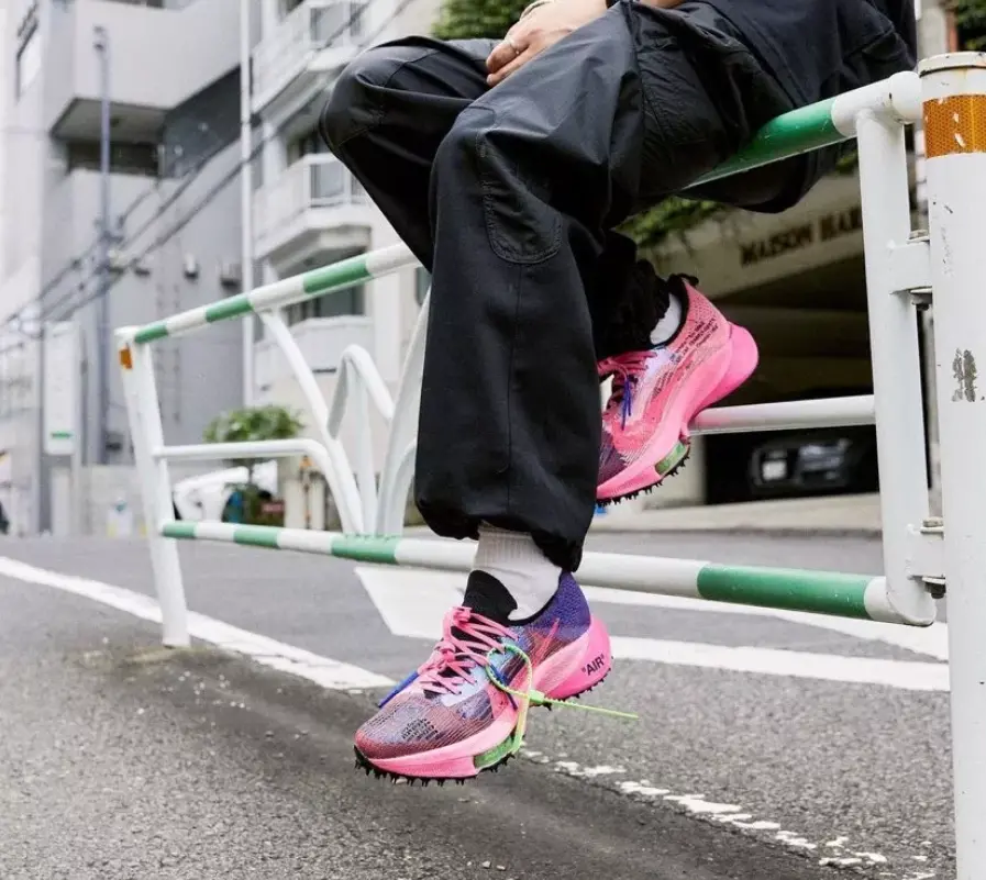 Giày Nike x Air Zoom Tempo Next% 'Pink Glow' CV0697-400 - Ảnh 4