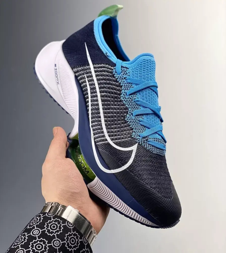 Giày Nike Air Zoom Tempo NEXT% Flyknit 'Curry Navy' CI9923-400 - Ảnh 3
