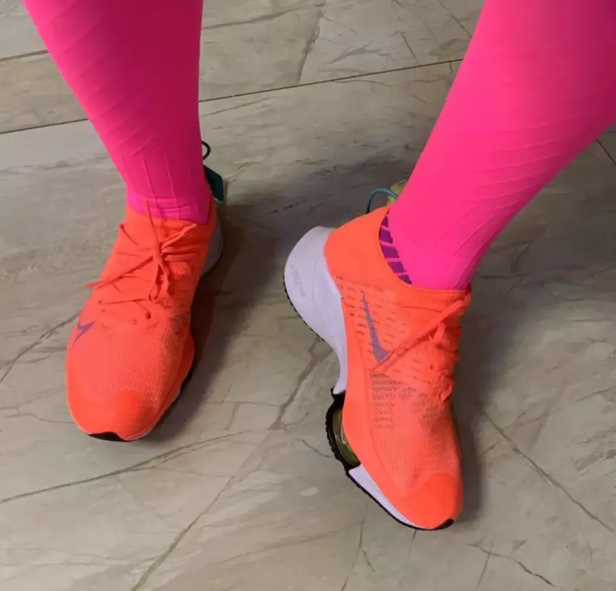 Giày Nike Wmns Air Zoom Tempo NEXT% Flyknit 'Bright Mango' CI9924-800 - Ảnh 3