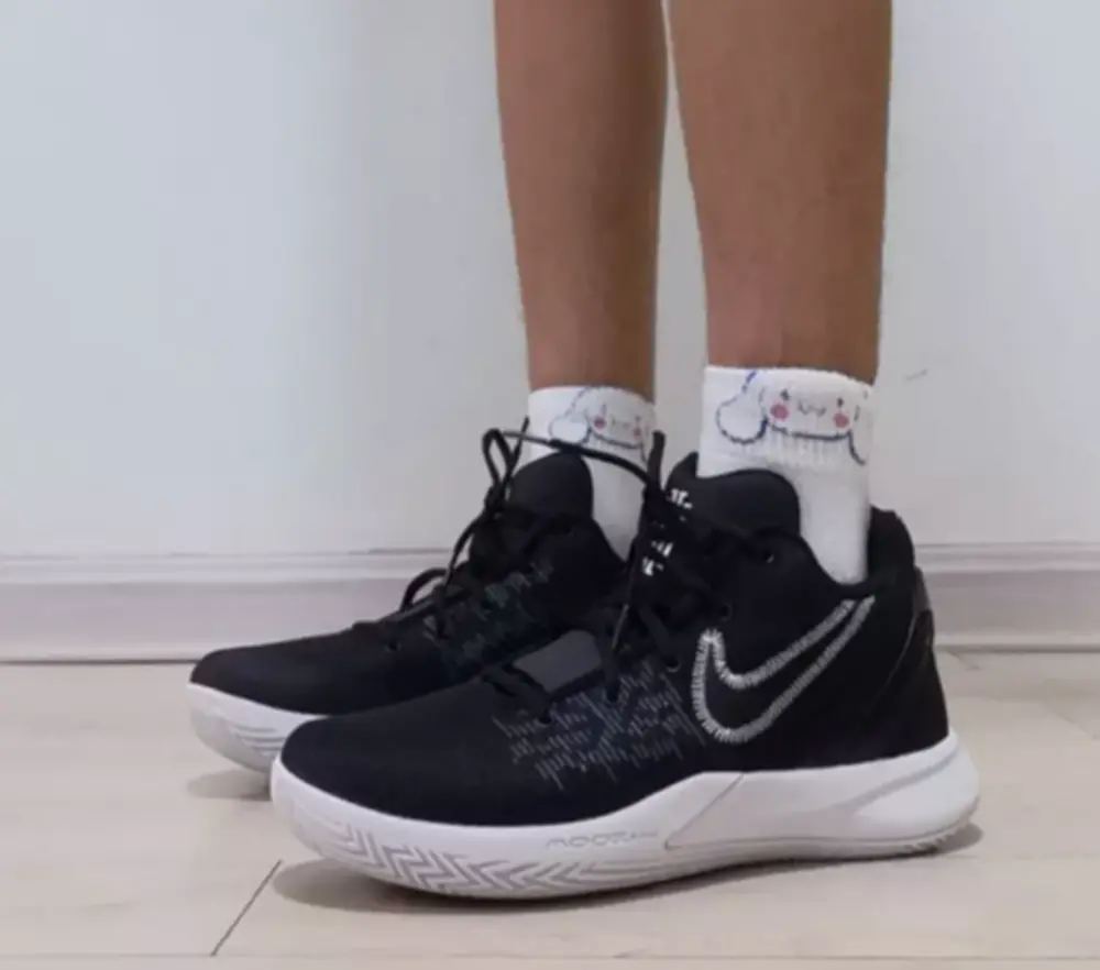 Giày Nike Kyrie Flytrap 2 EP 'Black White' AO4438-001 - Ảnh 3