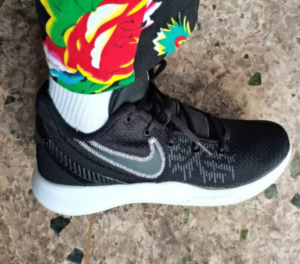 Alternative view of Giày Nike Kyrie Flytrap 2 EP 'Black White' AO4438-001