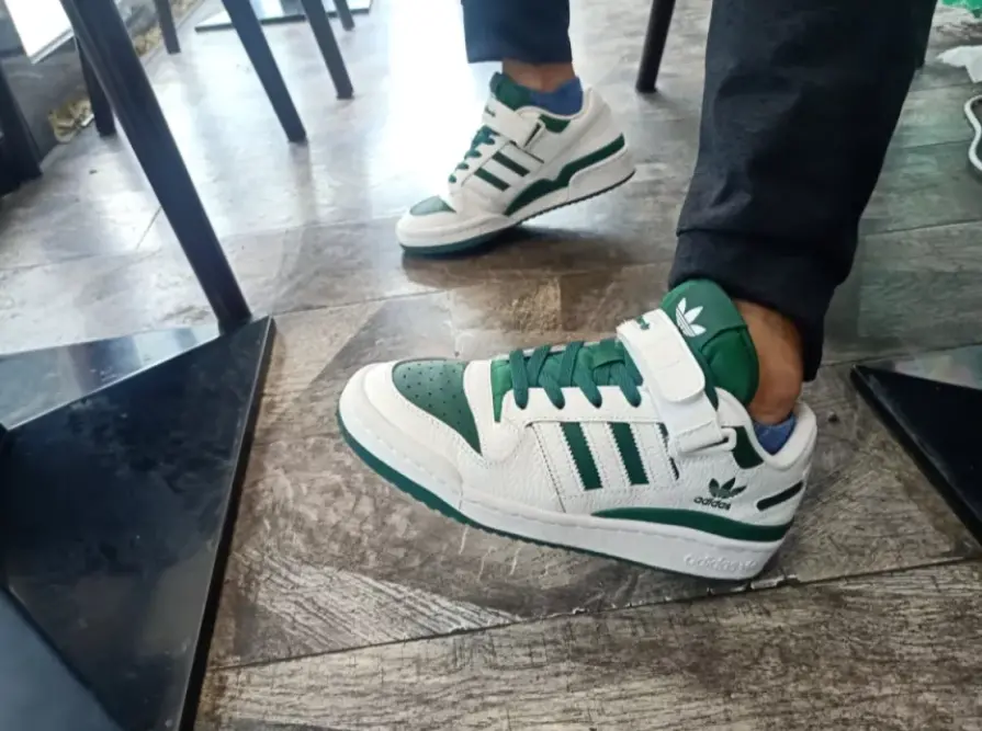 Alternative view of Giày Adidas Forum Low 'Collegiate Green' GY8556