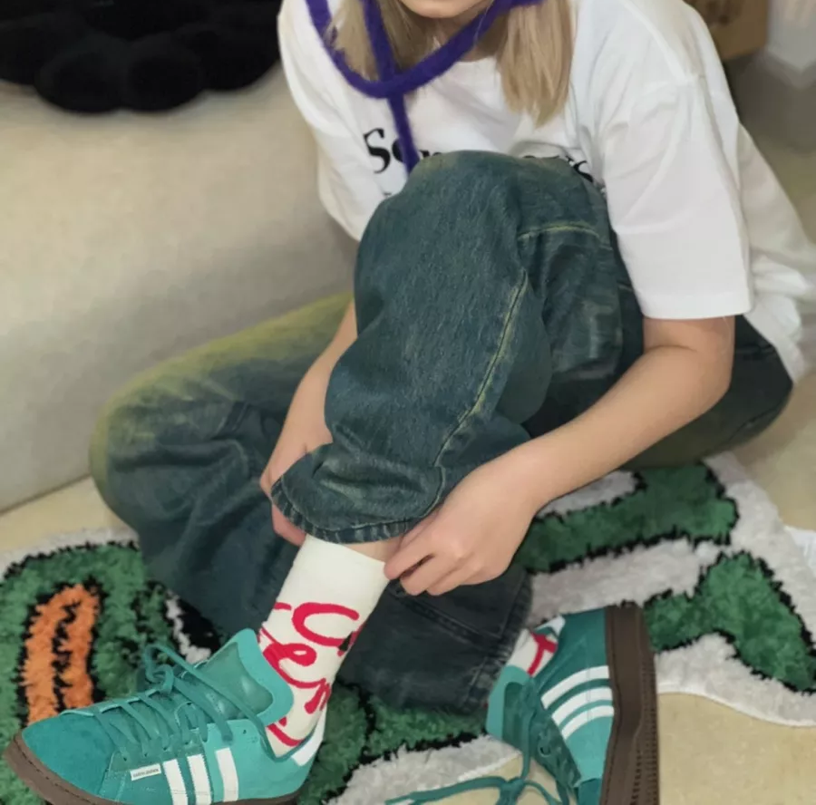 Giày Adidas x Darryl Brown Campus 80 'Active Green' GX1656 - Ảnh 5