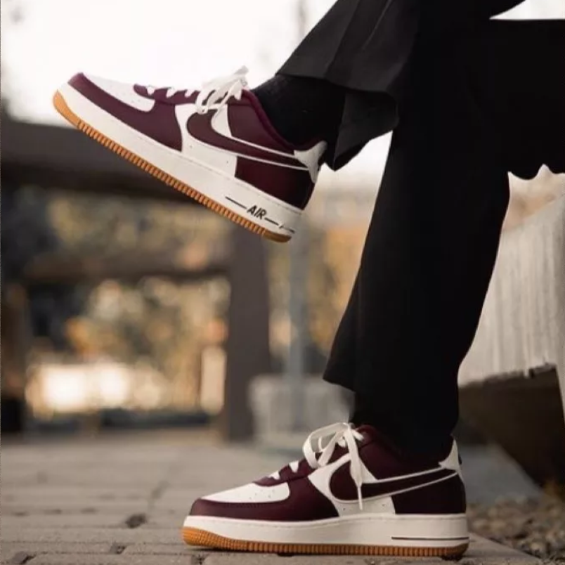Giày Nike Air Force 1 GS 'Team Red Gum' DQ5972-100 - Ảnh 3