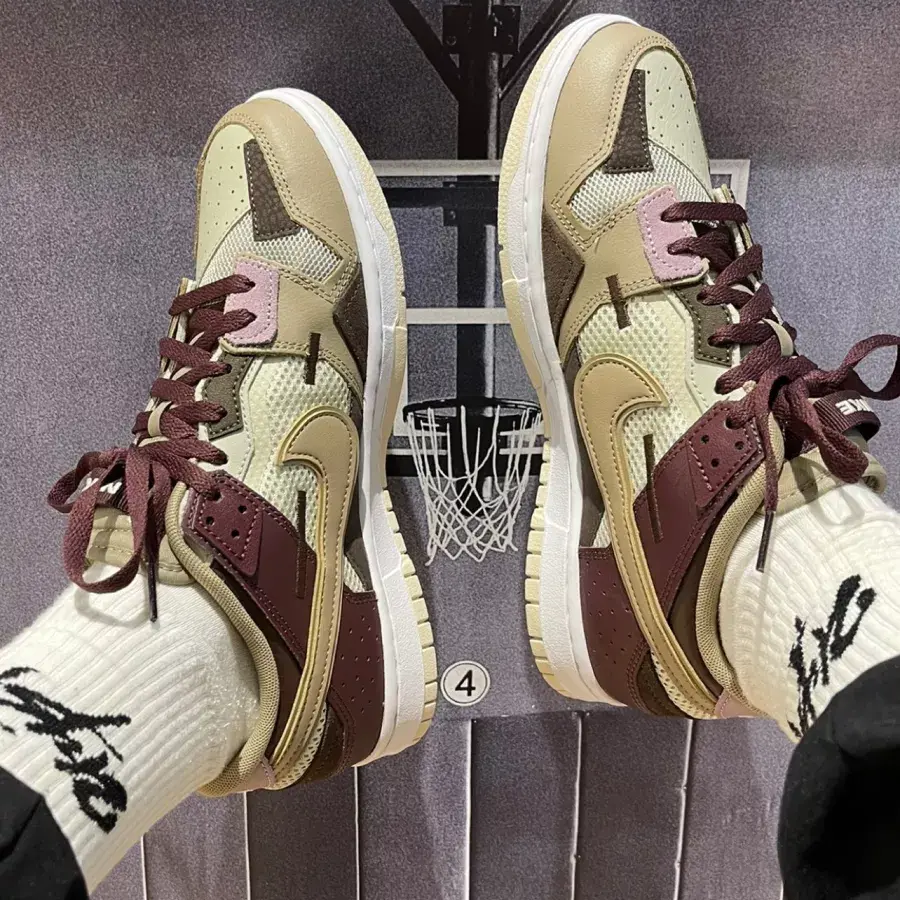Alternative view of Giày Nike Dunk Low 'Scrap Latte' DH7450-100