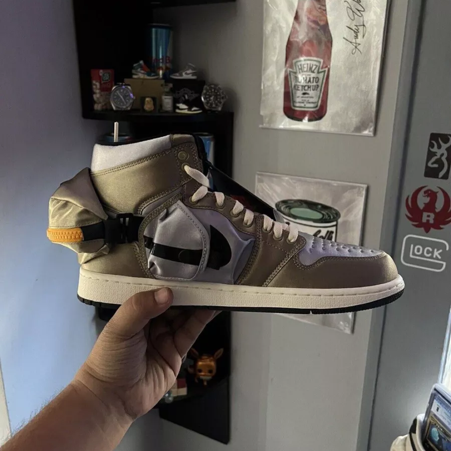 Giày Nike Air Jordan 1 Retro High OG SP Utility 'Neutral Olive' DO8727-200 - Ảnh 2