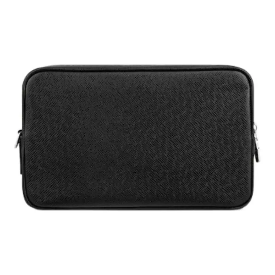 Túi Louis Vuitton Pochette Kasai Taiga 'Black' M30441 - Ảnh 4