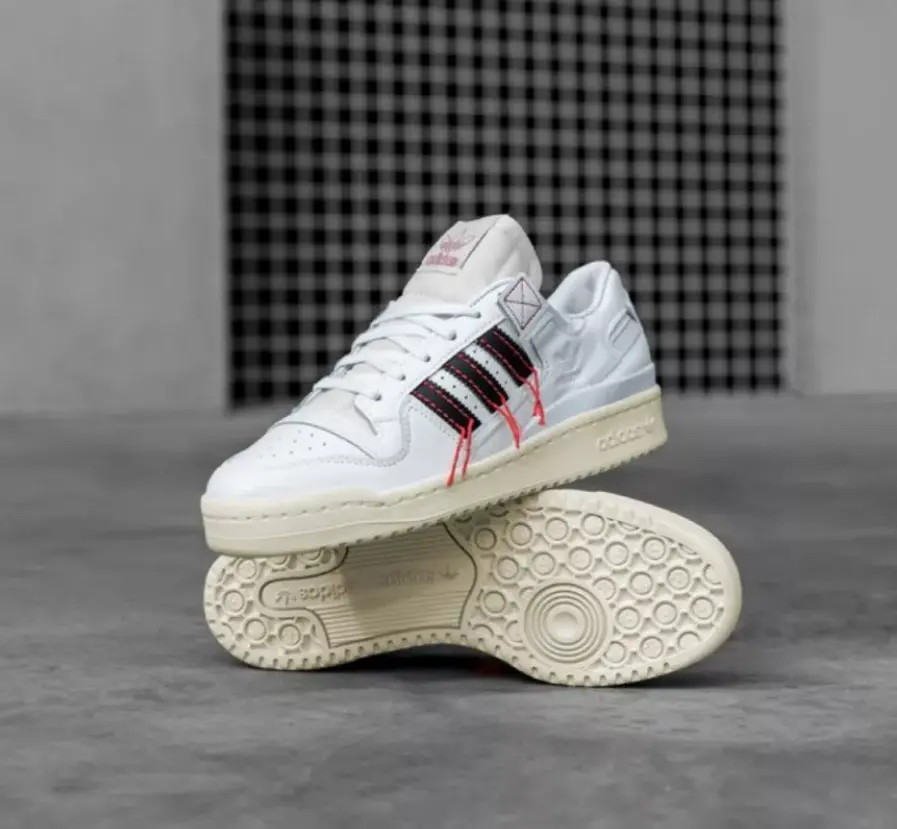 Alternative view of Giày Adidas Forum 84 Low Premium 'White Easy Yellow' FZ3774