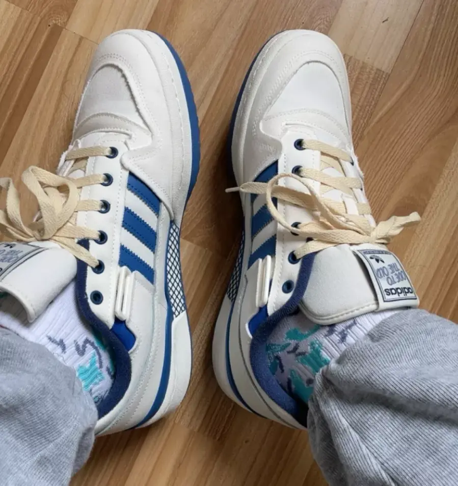 Giày Adidas Forum Low 'Navy' HR0458 - Ảnh 5