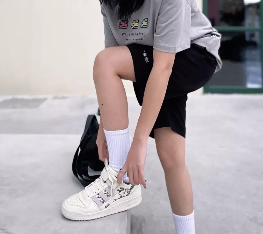 Giày Adidas Forum Low 'Beige' GV6707 - Ảnh 5