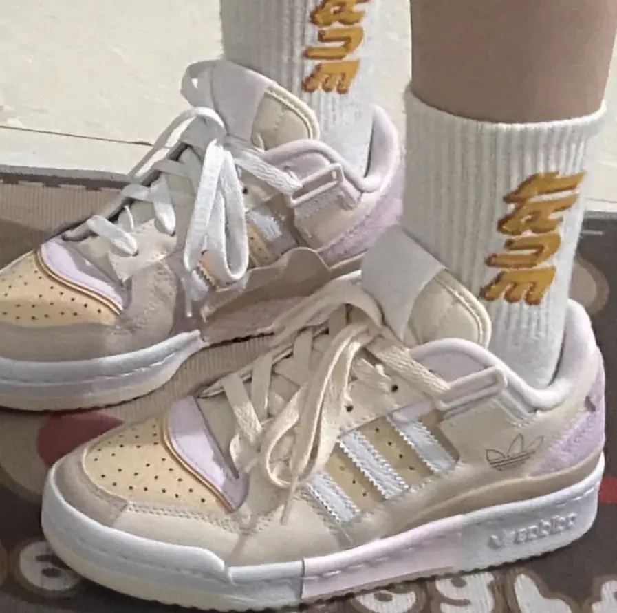 Giày Adidas Forum Exhibit Low 'Ecru Tint' GW6346 - Ảnh 5