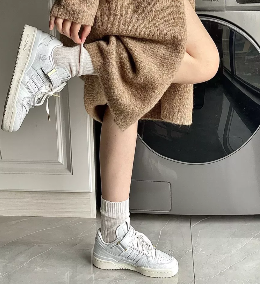 Giày Adidas Forum 84 Low 'Crystal White' HP5551 - Ảnh 4