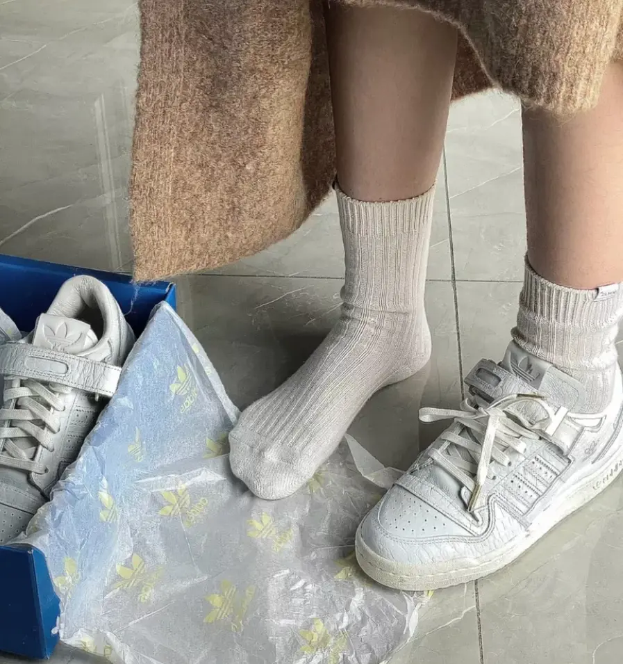 Giày Adidas Forum 84 Low 'Crystal White' HP5551 - Ảnh 3