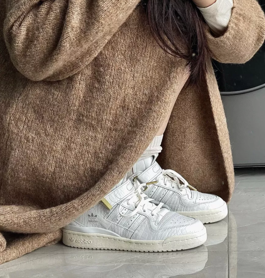 Giày Adidas Forum 84 Low 'Crystal White' HP5551 - Ảnh 5