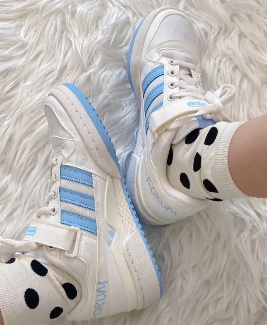 Alternative view of Giày Adidas Forum 84 Low Wmns 'Blanco' GY7985