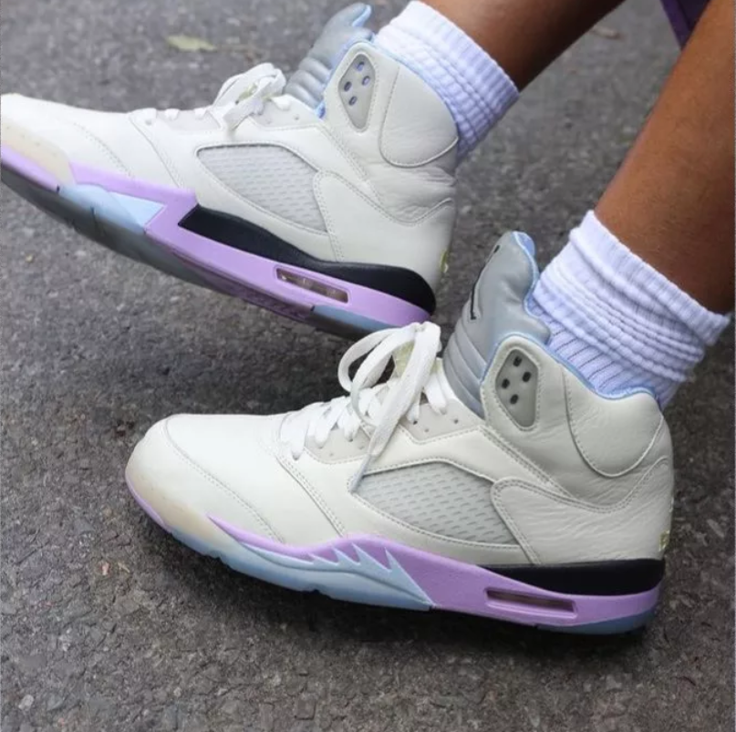 Giày Nike Air Jordan 5 x DJ Khaled 'Sail' DV4982-175 - Ảnh 3