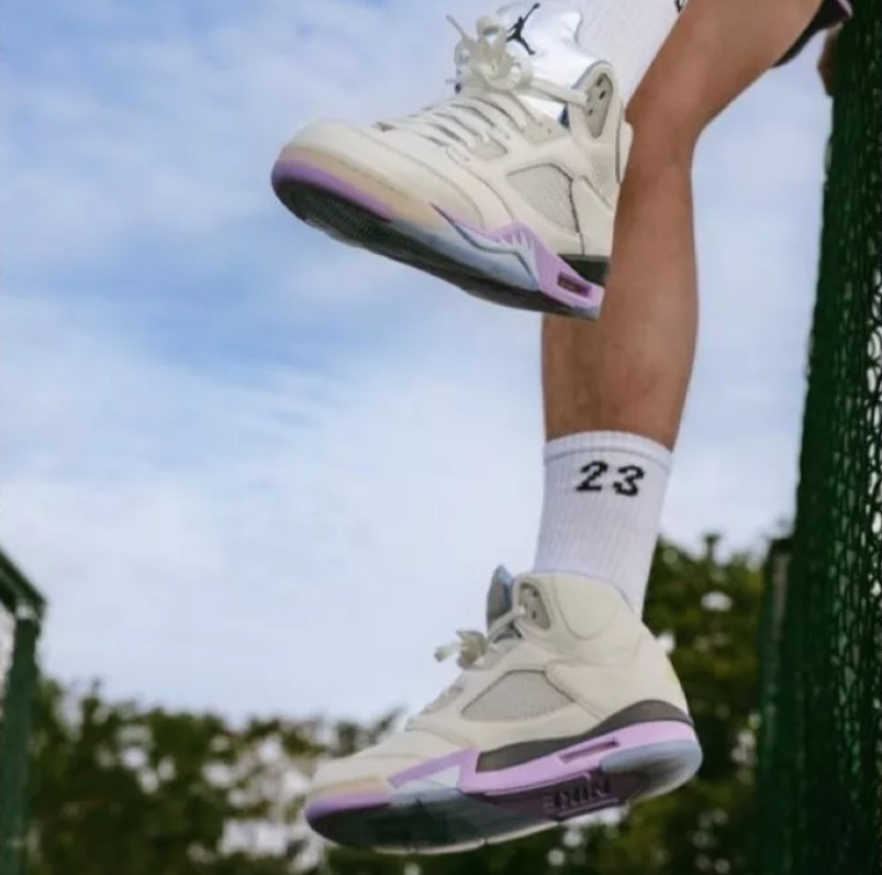 Giày Nike Air Jordan 5 x DJ Khaled 'Sail' DV4982-175 - Ảnh 2