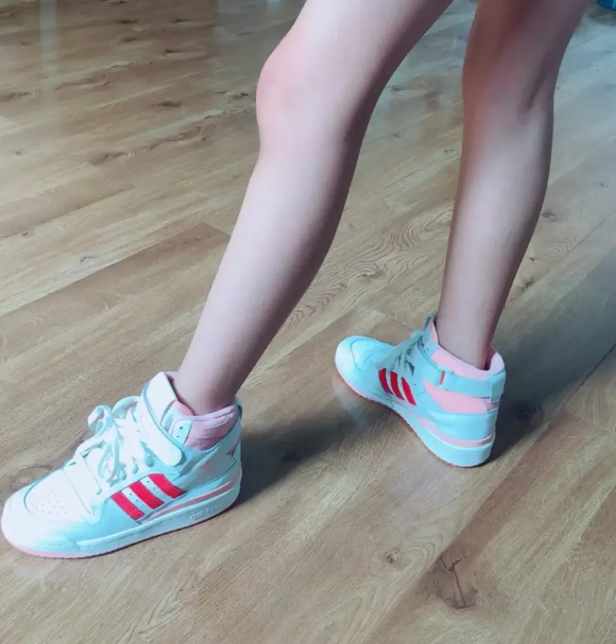 Giày Adidas Originals Forum 84 Hi 'White Red' H01670 - Ảnh 4