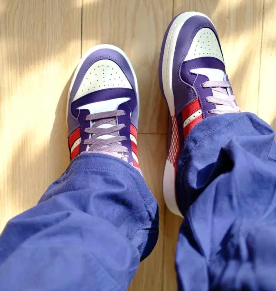 Giày Adidas Forum 84 Low "Fruit Punch Grape" GX4540 - Ảnh 3
