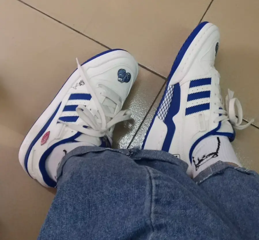 Giày Adidas Forum Low Big Kid 'Grl Power' FX6714 - Ảnh 4