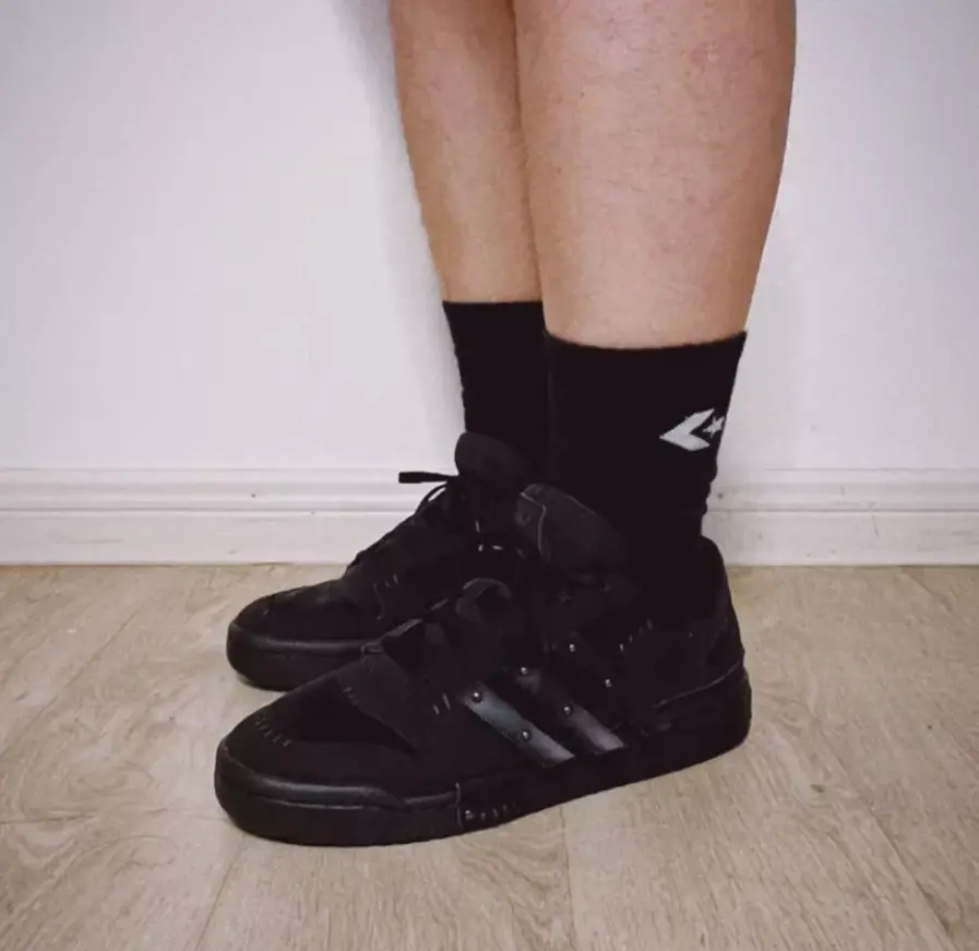 Giày Adidas Melting Sadness × Originals Forum Low 'Core Black' GW8726 - Ảnh 3