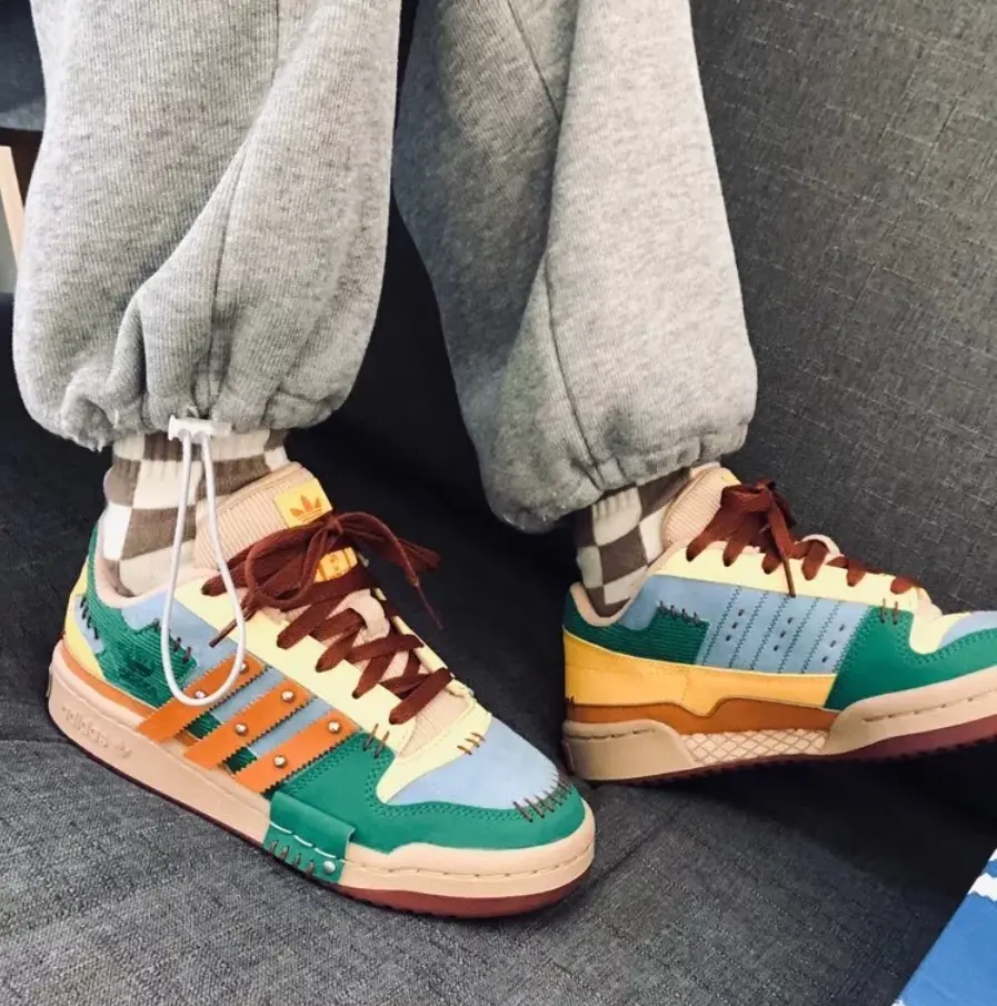 Alternative view of Giày Adidas x Forum 'Melting Sadness' GW8725