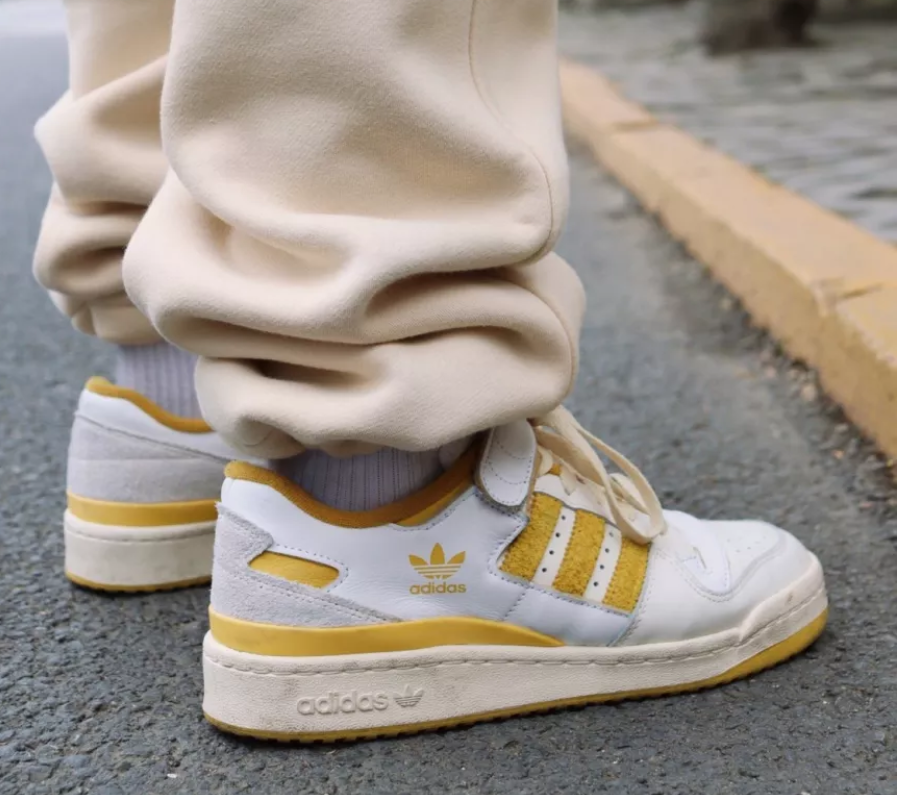 Giày Adidas Forum 84 Low 'White Yellow' GX4537 - Ảnh 5