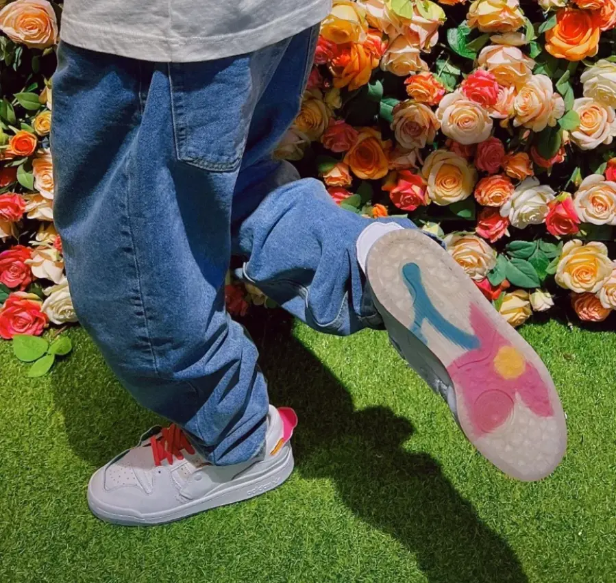 Giày Adidas x FiSN Forum 84 Low 'White' GY2416 - Ảnh 5