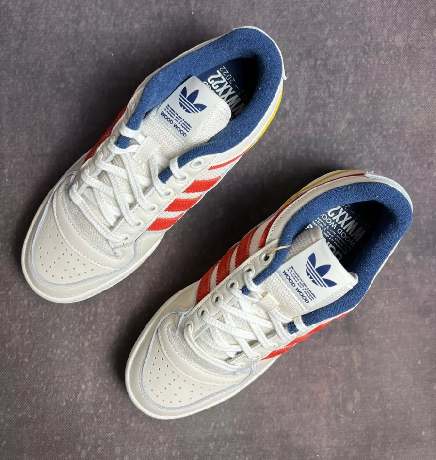 Giày Adidas Forum Low 'Wood Wood Burnt Orange' H06448 - Ảnh 3